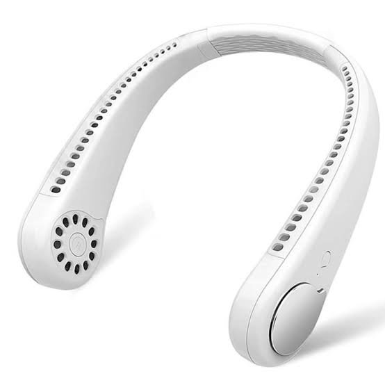 portable bladeless neck fan,