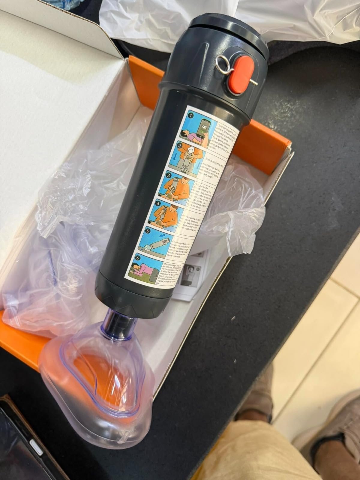 Automatic Choking Rescue Device