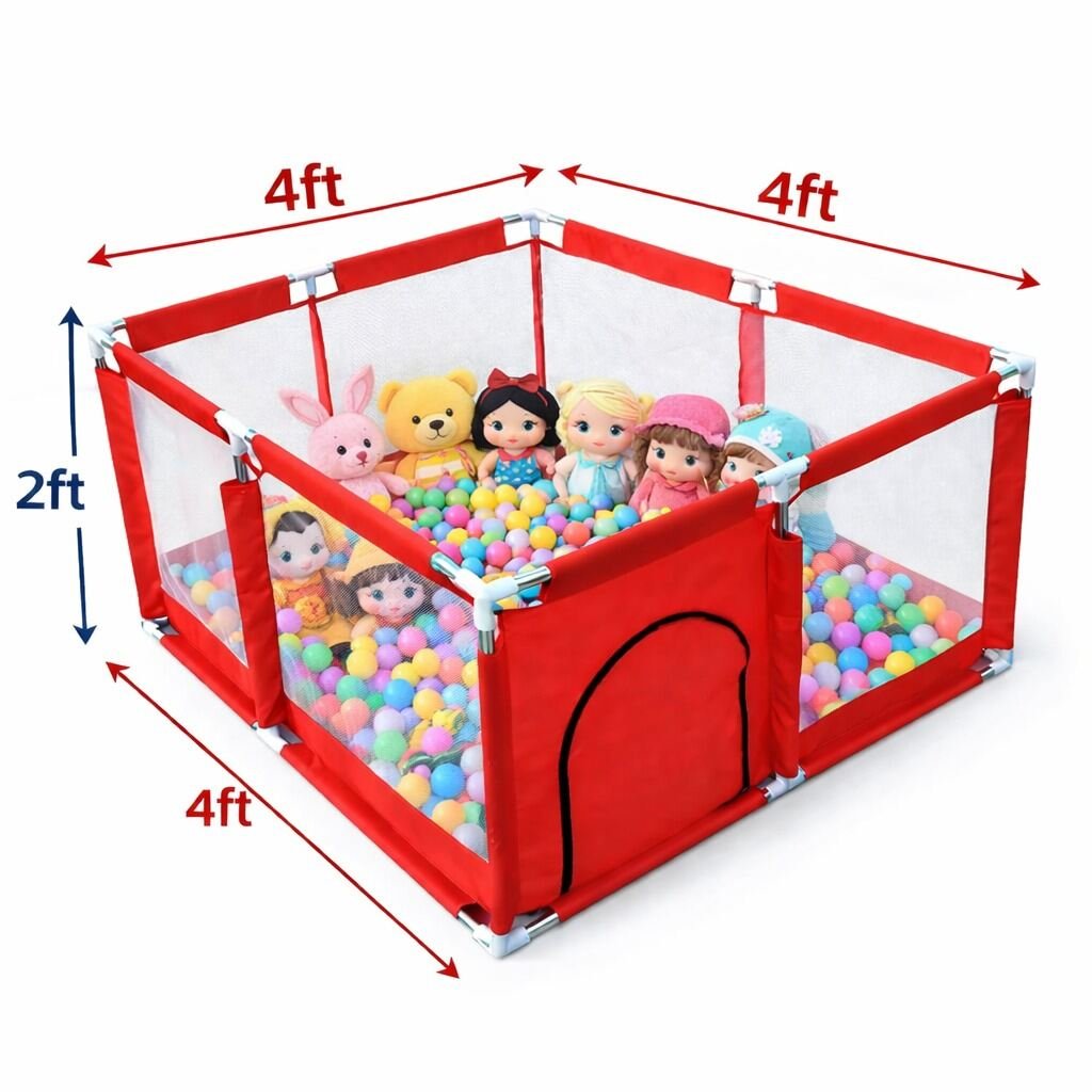 large baby playpen and safety fence