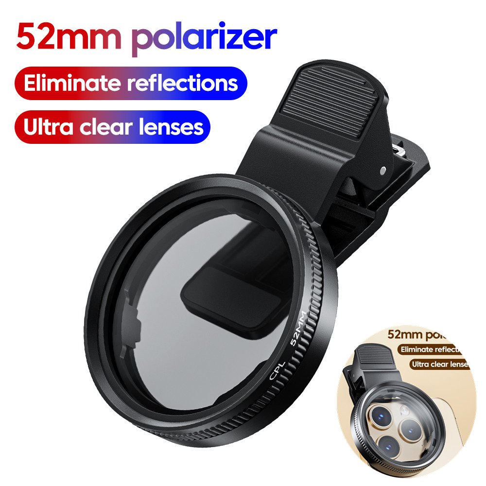 Magnetic 52mm CPL Polarizer Filter