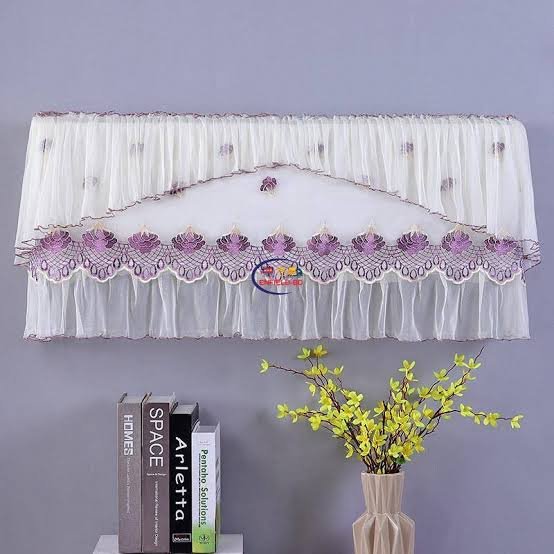 Premium Floral AC Cover